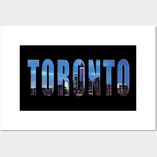 Toronto City Skyline Posters and Art